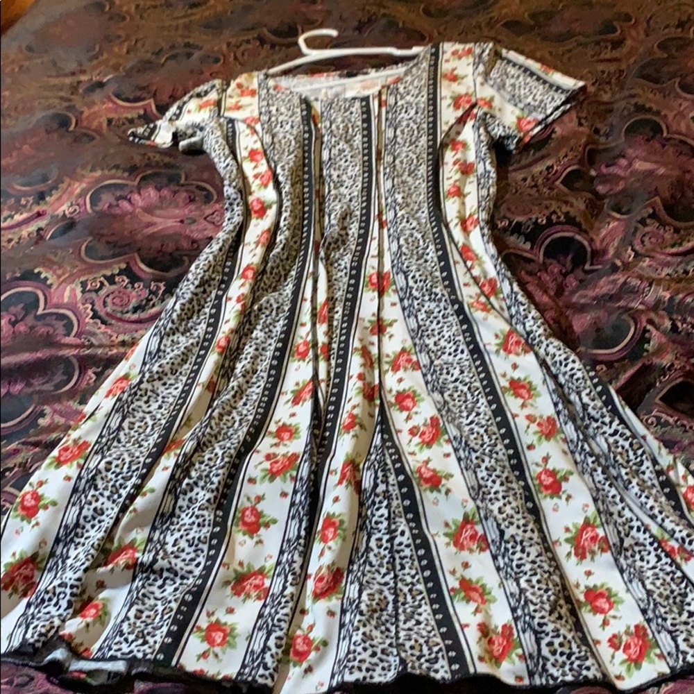 Romantic floral dress